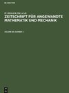 Zeitschrift für Angewandte Mathematik und Mechanik, Volume 65, Number 3, Zeitschrift für Angewandte Mathematik und Mechanik Volume 65, Number 3