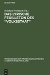 Das Lyrische Feuilleton des 