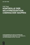 Kontrolle der Nichtproduktion chemischer Waffen