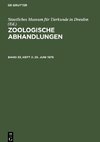 Zoologische Abhandlungen, Band 33, Heft 2, 25. Juni 1975