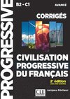 Civilisation progressive du français. Niveau avancé 2ème édition. Corrigés