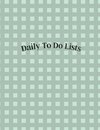 Daily To Do Lists