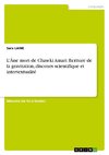 L'Âne mort de Chawki Amari. Ecriture de la gravitation, discours scientifique et intertextualité