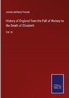 History of England from the Fall of Wolsey to the Death of Elizabeth