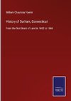 History of Durham, Connecticut