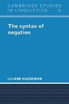 The Syntax of Negation