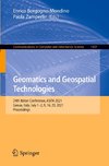 Geomatics and Geospatial Technologies