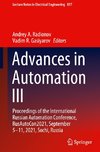 Advances in Automation III