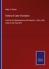 History of Lake Champlain