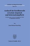 Auskunft im Familienrecht zwischen Anspruch und Informationspflicht.