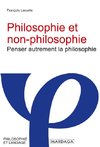 Philosophie et non-philosophie