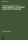 High Energy lon Beam Analysis of Solids