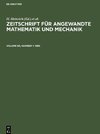 Zeitschrift für Angewandte Mathematik und Mechanik, Volume 65, Number 1, Zeitschrift für Angewandte Mathematik und Mechanik (1985)