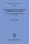 Die Neuregelung des Familiennachzugs zu subsidiär Schutzberechtigten.