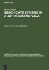 Geschichte Syriens im 2. Jahrtausend v.u.Z., Teil 2, Mittel- und Südsyrien