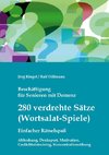 Beschäftigung für Senioren mit Demenz: 280 verdrehte Sätze / Wortsalat-Spiele, einfacher Rätselspaß