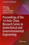 Proceedings of the 1st Indo-China Research Series in Geotechnical and Geoenvironmental Engineering