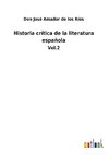 Historia crítica de la literatura española