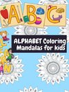 Alphabet coloring Mandala