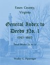 Essex County, Virginia General Index to Deeds No. 1, 1797-1867, Deed Books 35 to 51