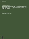 Zeitschrift für Angewandte Geologie, Band 7, Heft 6, Juni 1961