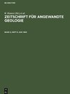 Zeitschrift für Angewandte Geologie, Band 9, Heft 6, Juni 1963