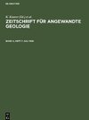 Zeitschrift für Angewandte Geologie, Band 4, Heft 7, Juli 1958