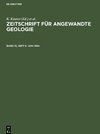 Zeitschrift für Angewandte Geologie, Band 10, Heft 6, Juni 1964