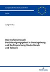 Das strafprozessuale Beschleunigungsgebot in Gesetzgebung und Rechtsprechung Deutschlands und Taiwans