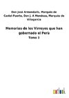 Memorias de los Virreyes que han gobernado el Perù