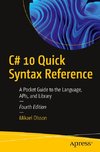 C# 10 Quick Syntax Reference