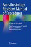 Anesthesiology Resident Manual of Procedures