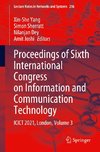 Proceedings of Sixth International Congress on Information and Communication Technology