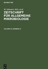 Zeitschrift für Allgemeine Mikrobiologie, Volume 24, Number 10, Zeitschrift für Allgemeine Mikrobiologie Volume 24, Number 10