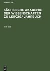 Sächsische Akademie der Wissenschaften zu Leipzig/ Jahrbuch, er