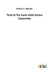 Testi di Tre Canti della Divina Commedia