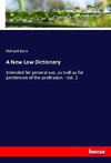 A New Law Dictionary