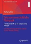 Geisteswissenschaftliche Pädagogik