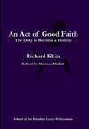 An Act of Good Faith