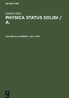 Physica status solidi / A., Volume 54, Number 1, July 1979