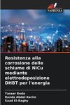 Resistenza alla corrosione delle schiume di NiCu mediante elettrodeposizione DHBT per l'energia