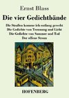 Die vier Gedichtbände