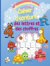 Cahier d'écriture des lettres et des chiffres pour les enfants de 3 à 5 ans