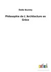 Philosophie de L´Architecture en Grèce