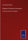 A Manual of Latin Prose Composition