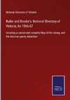 Butler and Brooke's: National Directory of Victoria, for 1866-67