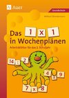 Das 1 x 1 in Wochenplänen, Klasse 2