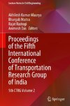 Proceedings of the Fifth International Conference of Transportation Research Group of India