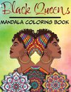 Black Queens - Mandala Coloring Book