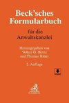 Beck'sches Formularbuch für die Anwaltskanzlei